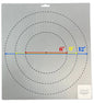 1877 Circle 6"/9"/12" Stencil