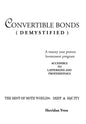 Convertible Bonds (Demystified) - Hardcover