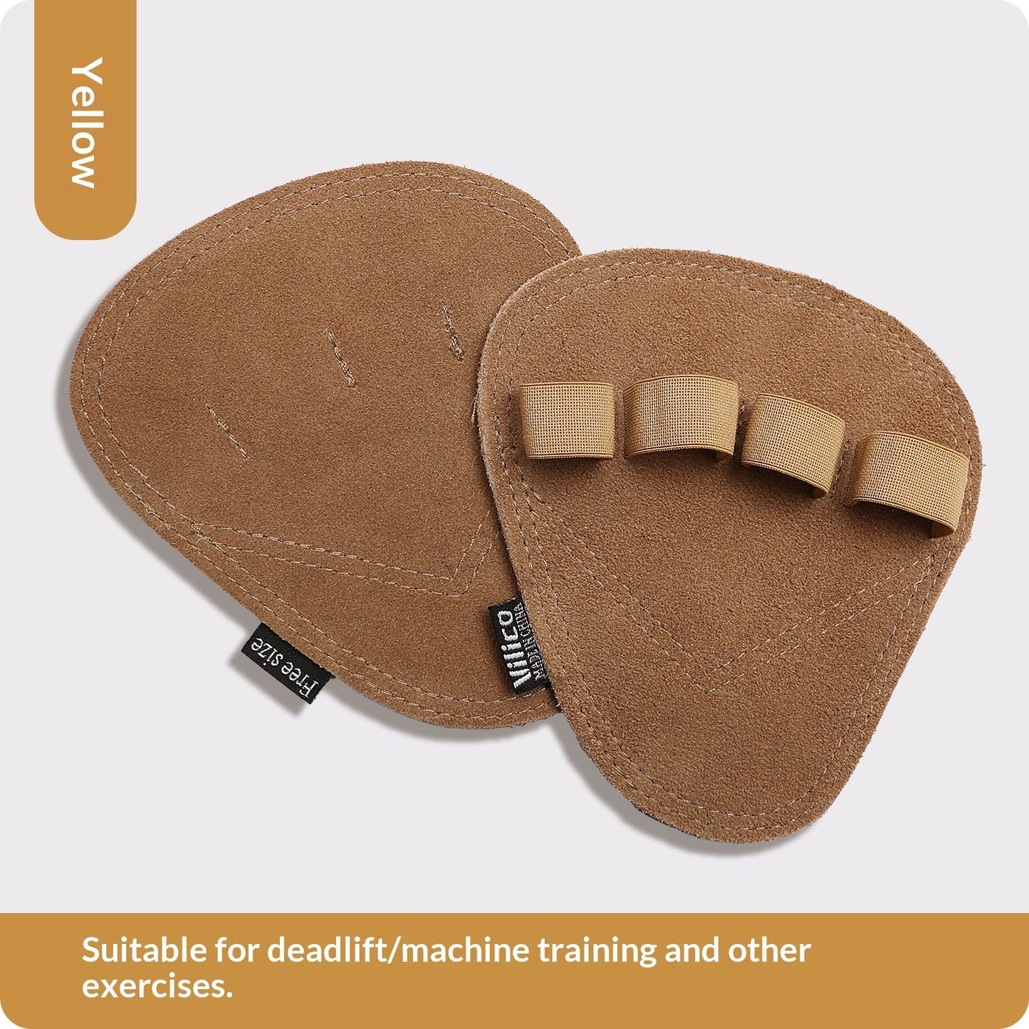 Fitness Anti-slip Palm Guards With Four-finger Support Gloves