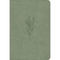 NASB Large Print Compact Reference Bible, Sage Suedesoft Leathertouch - Imitation Leather