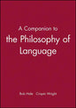 A Companion to the Philosophy of Language - Paperback