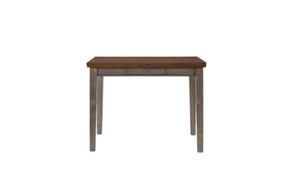Counter Height 2 Tone 4 Drawer Dining Table - Gray