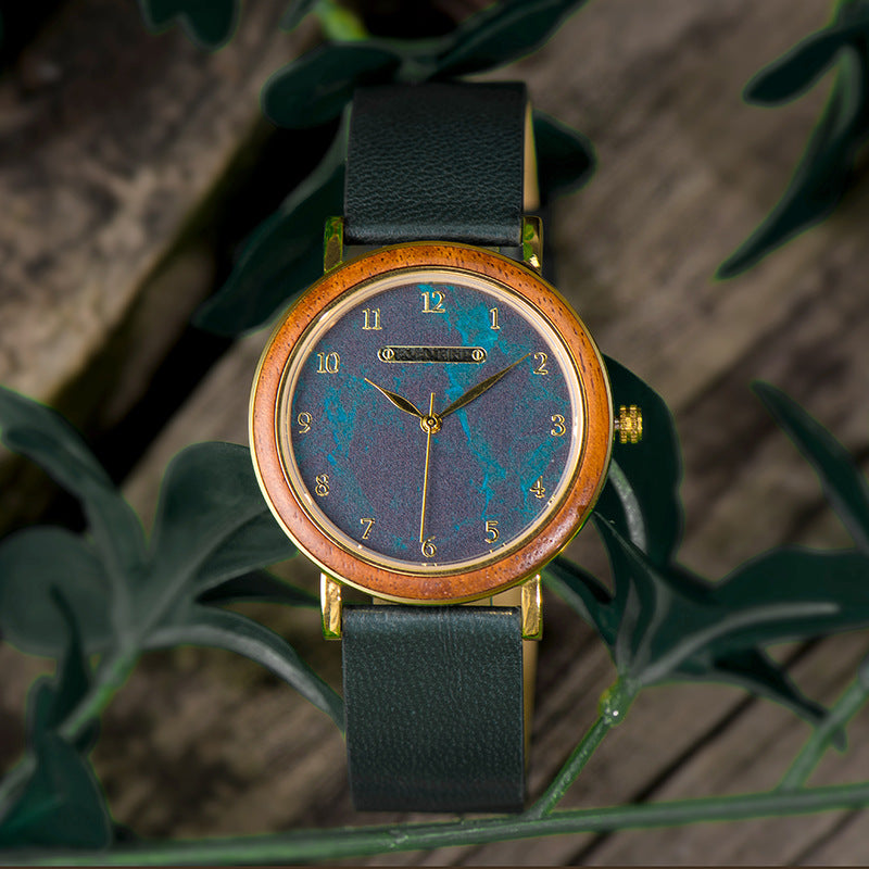Mens And Womens Minimalist Wooden Watches