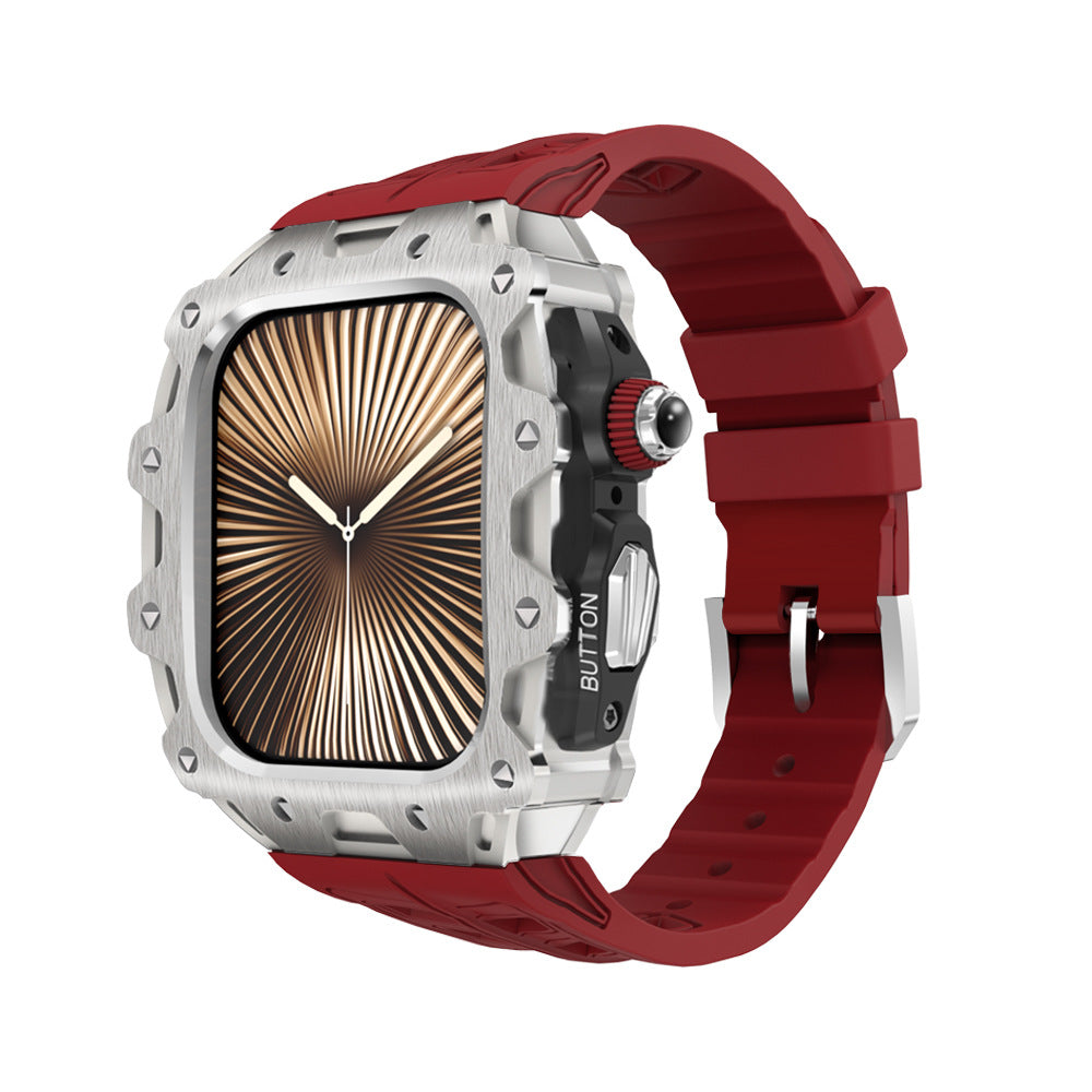Metal Case For Watch S1110 46mm All-in-one Case And Strap Conversion