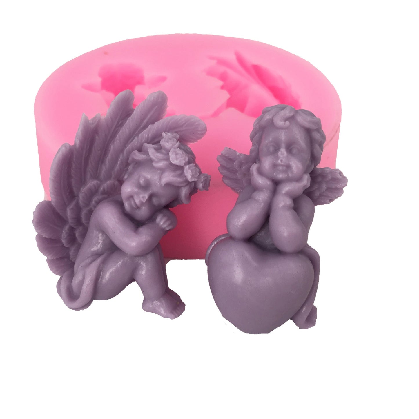 Chocolate Silicone Mold Plaster  Light Clay