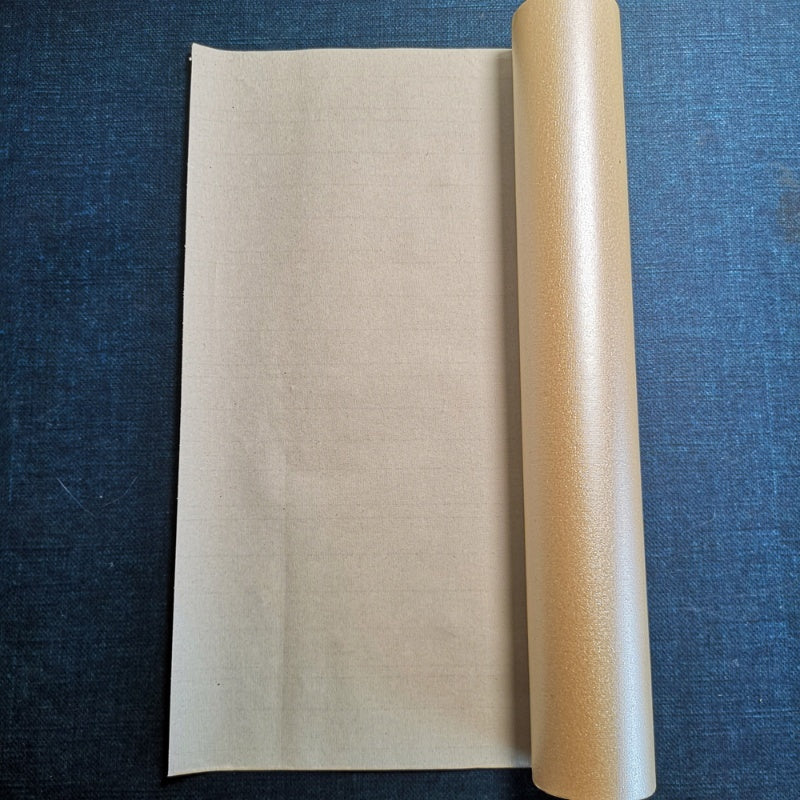 Gold-leaf Silk-patterned Paper Scrollavailable In Three Colorsideal For Practicing Small-script Calligraphy