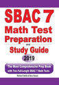 SBAC 7 Math Test Preparation and Study Guide: The Most Comprehensive Prep Book with Two Full-Length SBAC Math Tests - Paperback