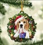 Car Pendant Sleeping Dog Angel Home Decor Acrylic Showcase Hanging Ornaments For Doors