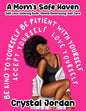 A Mom's Safe Haven Self Love Coloring Book Moms Embracing Self Care - Paperback