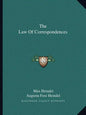 The Law of Correspondences - Paperback