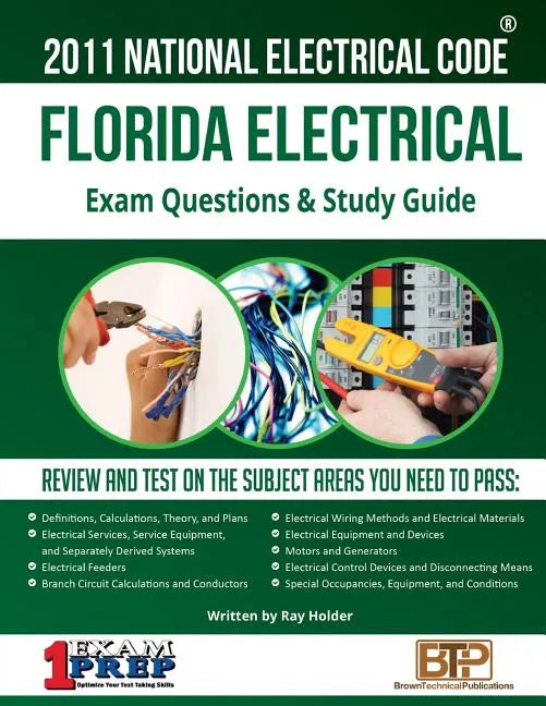 Florida Electrical Exam Questions and Study Guide - Paperback