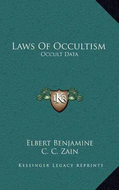 Laws of Occultism: Occult Data - Hardcover