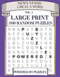 News Stand Circle a Word Vol.7: Large Print 100 Random Puzzles - Paperback