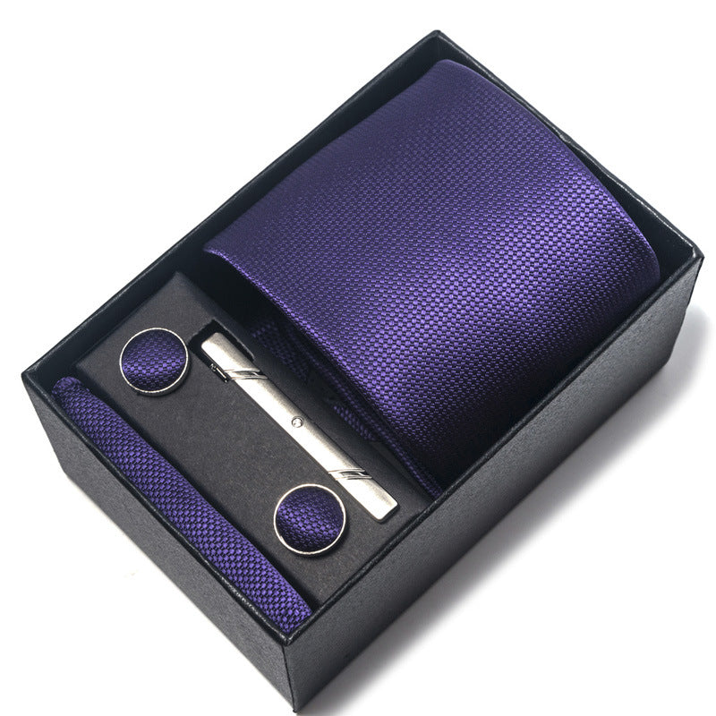Direct-supply Mens Polyester Yarn-dyed Jacquard Formal Tie