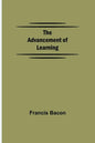 The Advancement of Learning - Paperback