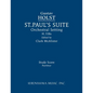 St. Paul's Suite, H.118b: Study score - Paperback