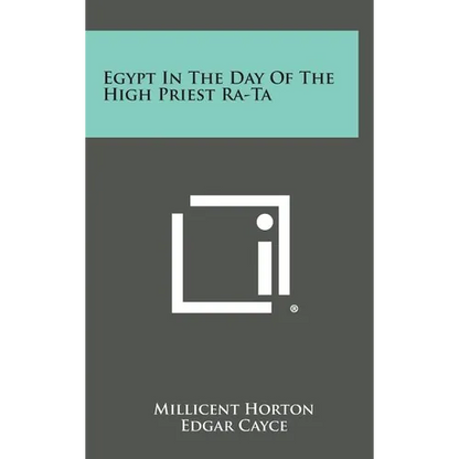 Egypt in the Day of the High Priest Ra-Ta - Hardcover