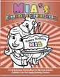 Mia's Birthday Coloring Book Kids Personalized Books: A Coloring Book Personalized for Mia that includes Children's Cut Out Happy Birthday Posters - Paperback