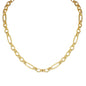 Personalized Simple Splicing Chain Metal Texture Bare Chain Necklace