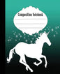 Composition Notebook: Stars and Unicorn Composition Notebook Wide Ruled 7.5 x 9.25 in, 100 pages book for kids, teens, school, students and teachers - Paperback