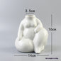 European-style Simple Fat Woman Body Art Ceramic Vase