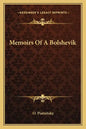 Memoirs of a Bolshevik - Paperback