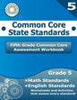 Fifth Grade Common Core Assessment Workbook: Common Core State Standards - Paperback