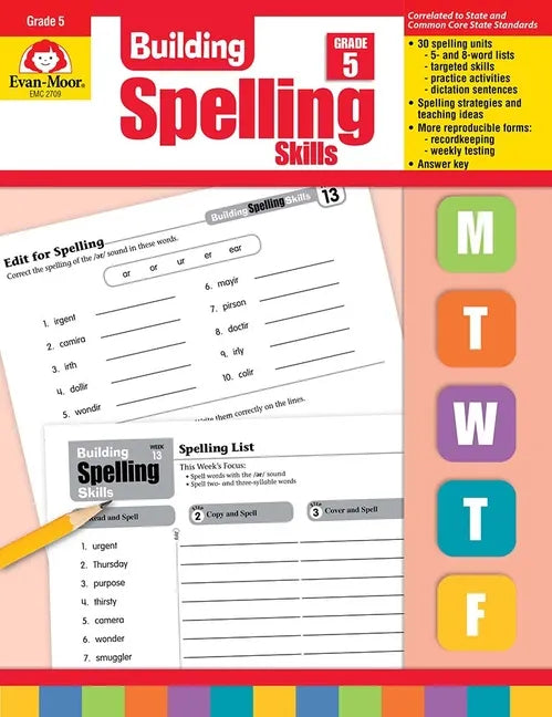 Building Spelling Skills, Grade 5 Teacher Edition - Paperback