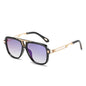 New Texture Fashion Metal Mayba Sunglasses Personalized Punk