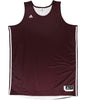 adidas M PRAC REV JSYMAROO M PRAC REV JSY Size XL Maroon