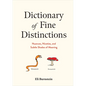 Dictionary of Fine Distinctions: Nuances, Niceties, and Subtle Shades of Meaning - Hardcover
