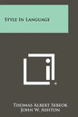 Style In Language - Paperback