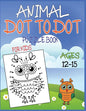 Animal Dot To Dot Puzzle Book For Kids Ages 12-15 - Paperback