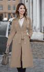 New Black Plaid Fall Winter Coat Fashion Casual For Women