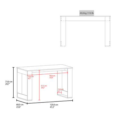 120 Writing Desk, Black