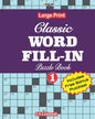 Classic WORD FILL-IN Puzzle Book; Vol.1 - Paperback