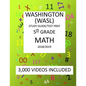 5th Grade WASHINGTON WASL, MATH, Test Prep: 2019: 5th Grade Washington Assessment of Student Learning MATH Test prep/study guide - Paperback