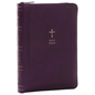 KJV Holy Bible: Compact with 43,000 Cross References, Purple Leathersoft Zipper Closure, Red Letter, Comfort Print: King James Version - Imitation Leather