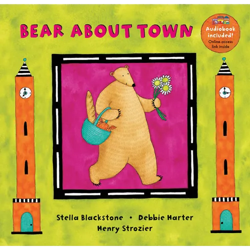 Bear about Town - Board Book