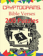 Cryptograms: Bible Verses: 200 Puzzles of Cryptograms of Bible Verses from the NIV - Paperback