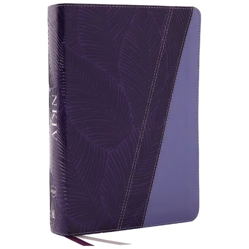 NKJV Study Bible, Leathersoft, Purple, Full-Color, Comfort Print: The Complete Resource for Studying God's Word - Imitation Leather