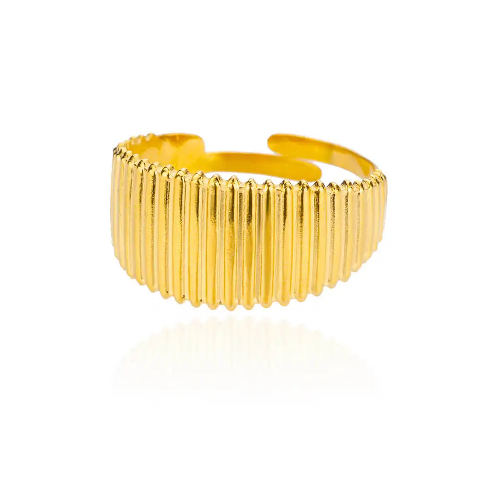 Irregular Wide Band Ring For Women