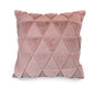 Plush Solid Color Sofa Pillowcase Living Room Cushion