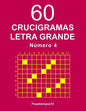 60 Crucigramas Letra Grande Número 4 - Paperback