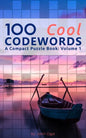 100 Cool Codewords: A Compact Puzzle Book: Volume 1 - Paperback