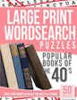 Large Print Wordsearches Puzzles Popular Books of the 40s: Giant Print Word Searches for Adults & Seniors - Paperback