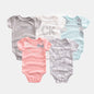 Fashionable Personality Baby Bronzing Printed Jumpsuit