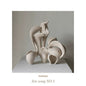 Handcrafted Wabi‑Sabi Porcelain or Resin Art Vase
