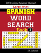 Large Print SPANISH WORD SEARCH Book;1 - Paperback