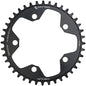 Wolf Tooth 110 BCD Cyclocross Road Chainring - 38t 110 BCD 5-Bolt Drop-Stop B  BLK